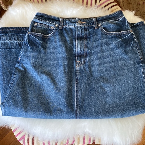 Simkhai Denim Midi/Maxi Skirt, size M - Picture 4 of 13